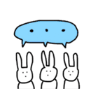 自由すぎるうさぎ（個別スタンプ：13）