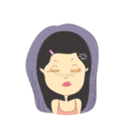 A mole on my face（個別スタンプ：27）