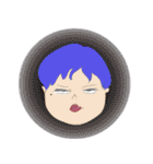 A mole on my face（個別スタンプ：32）