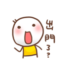 Little Yellow's speaking.（個別スタンプ：28）