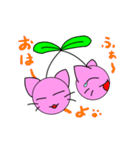 チェリー猫（個別スタンプ：36）