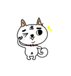 Shiba pi pi with chu chu（個別スタンプ：2）