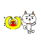 Shiba pi pi with chu chu（個別スタンプ：8）