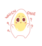 Attractive Egg Faces（個別スタンプ：13）