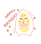 Attractive Egg Faces（個別スタンプ：19）