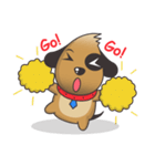 Choco the Pirate-eyed Dog（個別スタンプ：22）