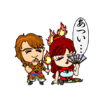 三国キャラクター2 オールスター編（個別スタンプ：34）