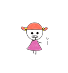 ちっちゃい女の子（個別スタンプ：9）