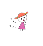 ちっちゃい女の子（個別スタンプ：34）