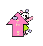 リロの英語スタンプ65（個別スタンプ：17）