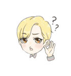 The Blonde Boy（個別スタンプ：6）