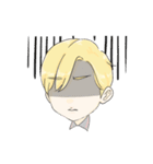 The Blonde Boy（個別スタンプ：7）