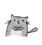 Puff ＆ Michan Cat（個別スタンプ：21）