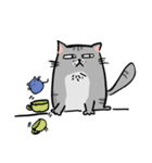 Puff ＆ Michan Cat（個別スタンプ：25）