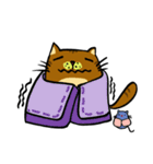 Puff ＆ Michan Cat（個別スタンプ：29）