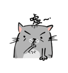 Puff ＆ Michan Cat（個別スタンプ：34）