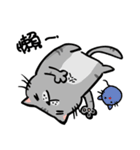 Puff ＆ Michan Cat（個別スタンプ：38）