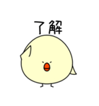 まるっこいトリ（個別スタンプ：17）