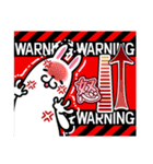 WARNING！！日常に潜む警告！？（個別スタンプ：7）