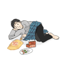 daily life of ojisan（個別スタンプ：10）