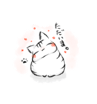 和もちねこ。（個別スタンプ：24）