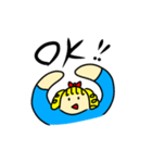 ダラダラでぶ子（個別スタンプ：1）