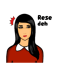 The Pretty Mawar（個別スタンプ：18）