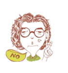 Dead fish face（個別スタンプ：10）