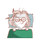 Dead fish face（個別スタンプ：13）