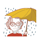 Dead fish face（個別スタンプ：16）