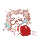 Dead fish face（個別スタンプ：21）