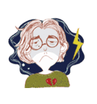 Dead fish face（個別スタンプ：22）
