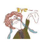 Dead fish face（個別スタンプ：26）