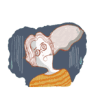 Dead fish face（個別スタンプ：29）