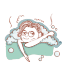 Dead fish face（個別スタンプ：34）