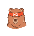 Such a Grizzly Bear（個別スタンプ：15）