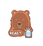 Such a Grizzly Bear（個別スタンプ：30）