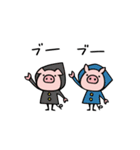 Do your best. Pig hood（個別スタンプ：33）