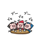 Do your best. Pig hood（個別スタンプ：37）