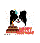 Happy 6th Birthday papillon littlePrince（個別スタンプ：3）