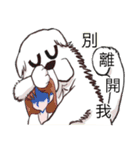 Lion's Head Dog- (love articles)（個別スタンプ：9）