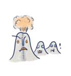 Huge mountain with his girlfriends（個別スタンプ：12）