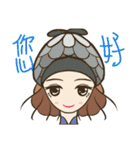Girls emotional expressions（個別スタンプ：2）