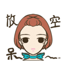 Girls emotional expressions（個別スタンプ：6）