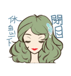 Girls emotional expressions（個別スタンプ：15）