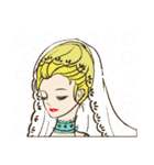 Girls emotional expressions（個別スタンプ：16）