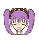 Girls emotional expressions（個別スタンプ：24）