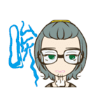 Girls emotional expressions（個別スタンプ：26）
