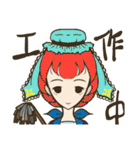 Girls emotional expressions（個別スタンプ：27）
