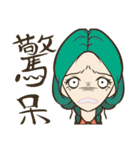 Girls emotional expressions（個別スタンプ：33）
